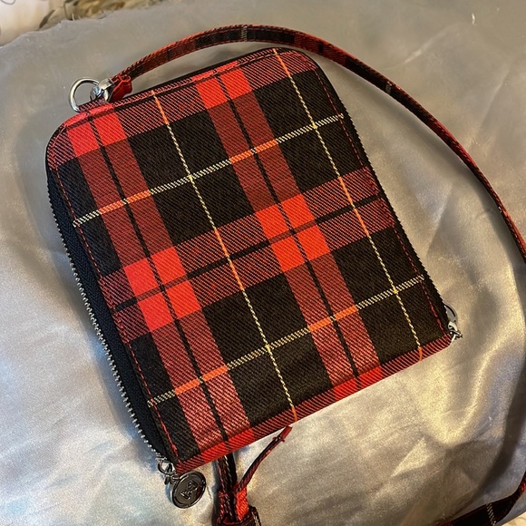 Coco + Carmen crossbody plaid bag - new without tags - Picture 4 of 5